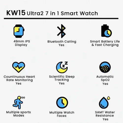 KW15 Ultra 2 Smart Watch